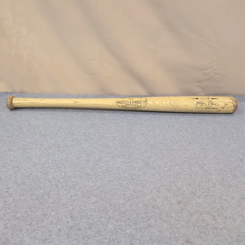 Louisville Slugger Felipe Alou Braves Hillerich & Bradsby Wood Baseball Bat 28in - Picture 2 of 5